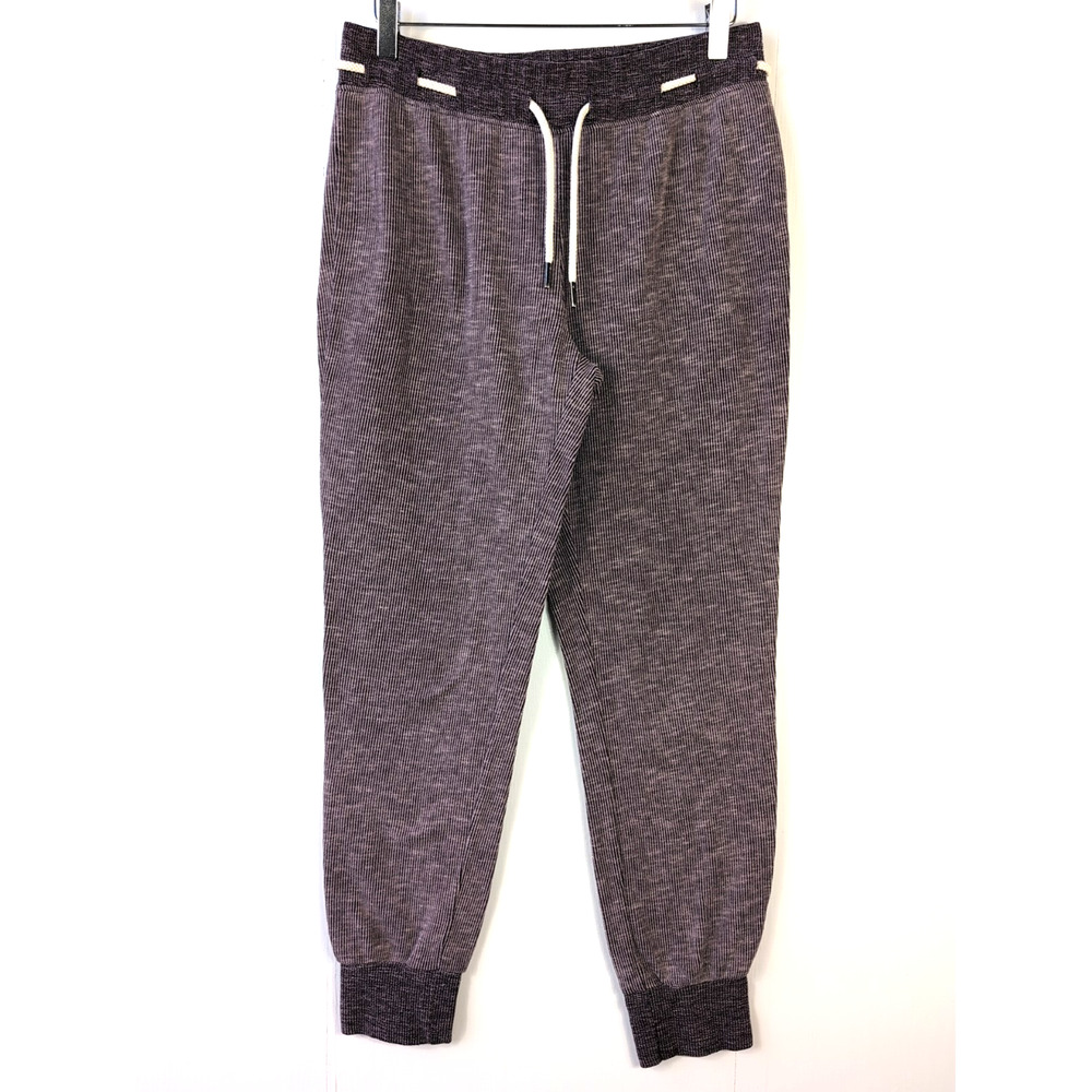 Dakini Women’s Small Jogger Pants Pull-On Striped Lounge Wear Drawstring Waist